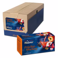 Meßmer Tee Früchte-Mischung, 12 Packungen je 25 Teebeutel Meßmer Tee Früchte-Mischung, 12 Packungen je 25 Teebeutel Bild 1