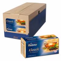 Meßmer Schwarzer Tee Klassik, 12 Packungen je 25 Teebeutel Meßmer Schwarzer Tee Klassik, 12 Packungen je 25 Teebeutel Bild 1