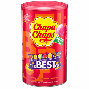 Chupa Chups Lutscher The Best Of, Lolly, 100 Stück Bild 1