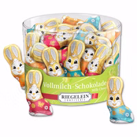 Riegelein Langohrhäschen Nicki, Schokolade, min.21 Stück Riegelein Langohrhäschen Nicki, Schokolade, min.21 Stück Bild 1
