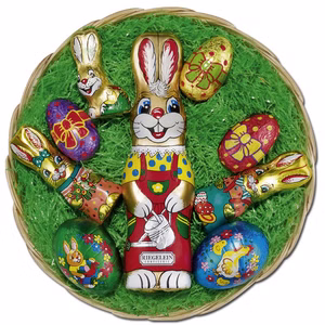 Riegelein Oster-Körbchen 200g, Schokoladen-Nest Bild 1