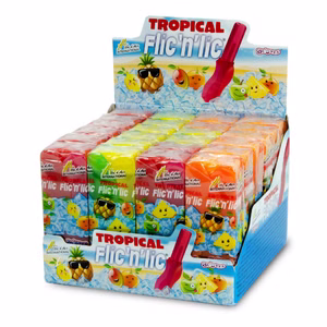 Flic n Lic Tropical Lutscher, Lolly, 24 Stück Flic n Lic Tropical Lutscher, Lolly, 24 Stück Bild 1