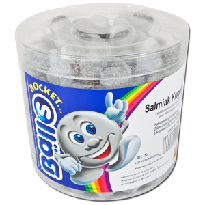 Salmiak-Kugeln mit Salmiakpulver, 200 Stück Salmiak-Kugeln mit Salmiakpulver, 200 Stück Bild 1