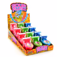 Toilette Sour Flush, Candypulver Lutscher Lolli 12 Stück Toilette Sour Flush, Candypulver Lutscher Lolli 12 Stück Bild 1