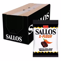 Sallos X-Plosiv Bonbons, Beutel 150g, 15 Stück Sallos X-Plosiv Bonbons, Beutel 150g, 15 Stück Bild 1