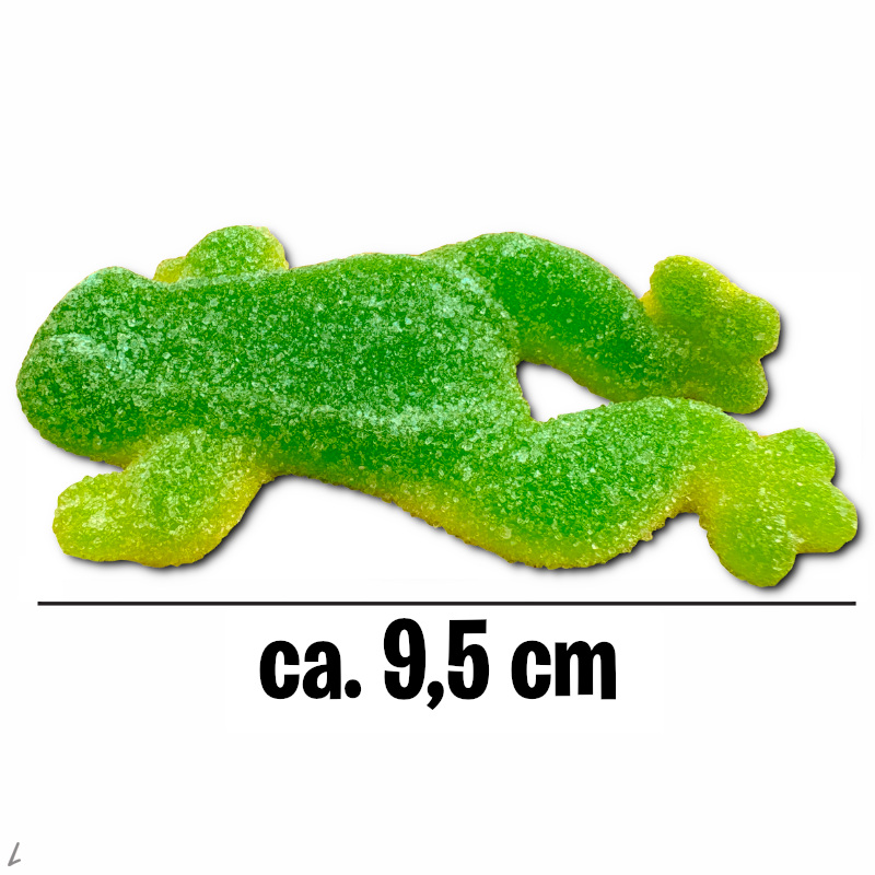 Riesen-Fruchtgummi Frösche sauer ca. 25 Stück Riesen-Fruchtgummi Frösche sauer ca. 25 Stück Bild 3