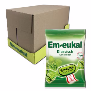 Em-eukal Klassisch Bonbons 75g, Hustenbonbon 20 Beutel Bild 1