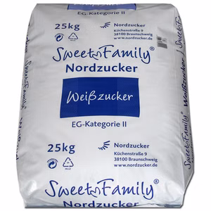 Weißer Zucker 25 kg Sack Bild 1