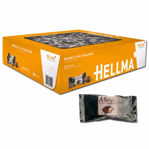 Hellma Mandel in der Kakaohülle 380 Stück Bild 1