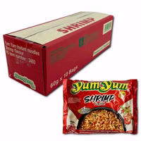 Yum Yum Instant-Nudel-Suppe Shrimps, 10 Beutel Yum Yum Instant-Nudel-Suppe Shrimps, 10 Beutel Bild 1