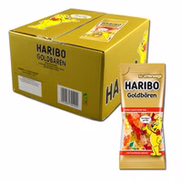 Haribo Goldbären Taschenpackung Fruchtgummi 12 Beutel je 75g Haribo Goldbären Taschenpackung Fruchtgummi 12 Beutel je 75g Bild 1