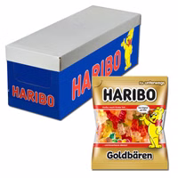 Haribo Goldbären, Fruchtgummi, 30 Beutel, 100g Haribo Goldbären, Fruchtgummi, 30 Beutel, 100g Bild 1
