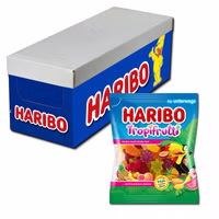 Haribo Tropifrutti, Fruchtgummi, 30 Beutel, 100g Haribo Tropifrutti, Fruchtgummi, 30 Beutel, 100g Bild 1