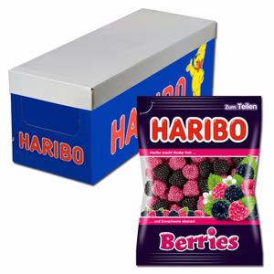 Haribo Berries, Beeren, Gelee, 19 Beutel je 175g Bild 1