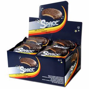 Space Keks Karamell-Schoko, 36 Stück je 45g Bild 1