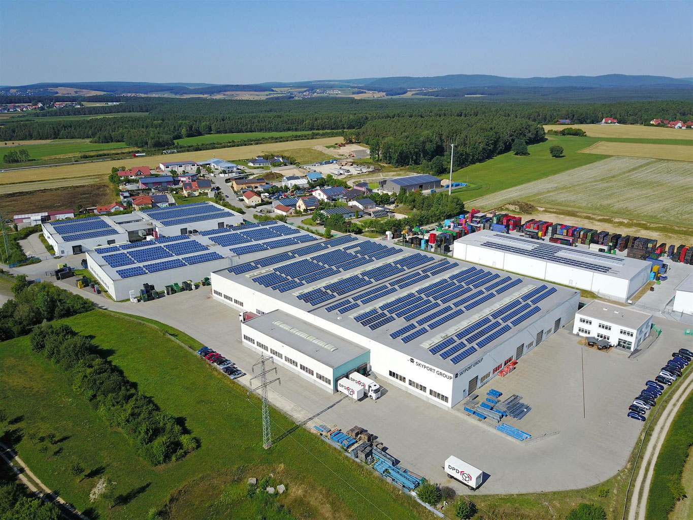 Skyport GmbH — Firmengebäude in Kümmersbruck
