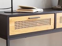 Konsolentisch FineBuy Anrichte 100 cm Ablagetisch Flurtisch Wiener Geflecht – Ansicht 4