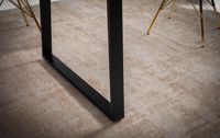 Esszimmertisch FineBuy Esstisch 120 cm Akazie Massivholz Küchentisch Baumkante – Ansicht 5