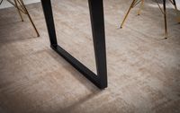 Esstisch FineBuy Esszimmertisch 120 cm Akazie Massivholz Baumkante Küchentisch – Ansicht 5
