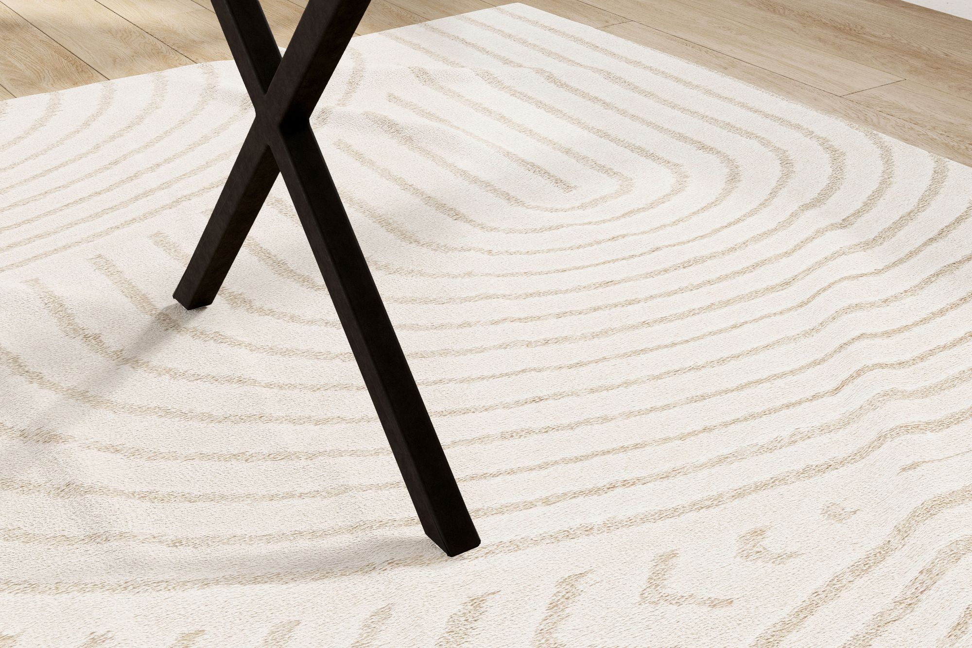 FineBuy Schreibtisch 120x60x76 cm Akazie Massivholz / Metall Computertisch Baumkante, Homeoffice Bürotisch Massiv mit X-Beinen in Schwarz, Holztisch Laptoptisch Arbeitszimmer | Farbe: Braun