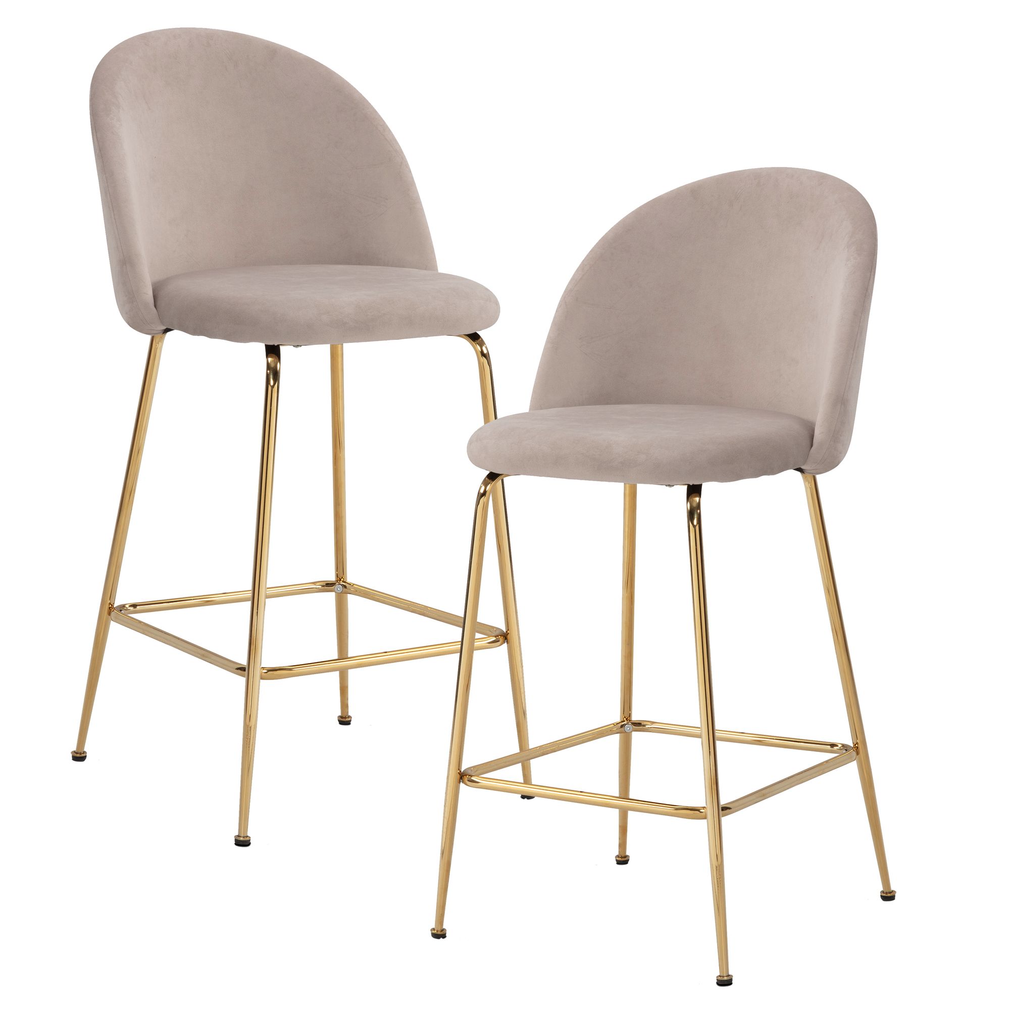 FineBuy 2er Set Barhocker Samt Hocker mit Lehne & goldenen Beinen, Küchenhocker Skandinavisch Stoff / Metall 110 kg, Design Barstuhl Tresenhocker, Bistrohocker Gepolstert | Farbe: Schwarz FineBuy 2er Set Barhocker Samt Hocker mit Lehne & goldenen Beinen, Küchenhocker Skandinavisch Stoff / Metall 110 kg, Design Barstuhl Tresenhocker, Bistrohocker Gepolstert | Farbe: Schwarz