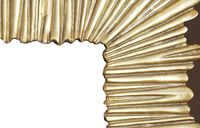 Wandspiegel FineBuy Flurspiegel Quadratisch 75 cm Spiegel Gold Hängespiegel – Ansicht 5
