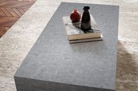 Couchtisch FineBuy Wohnzimmertisch MONOBLOC Beton Optik Grau Sofatisch Modern – Ansicht 4