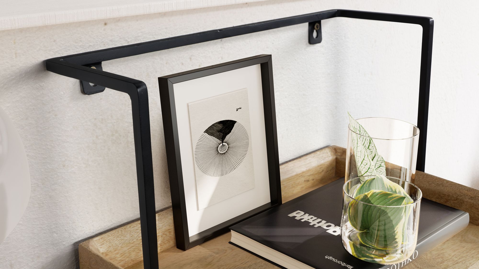 FineBuy Nachtkonsole zur Wandmontage aus Mango Massivholz mit Schublade – schwebender Nachttisch, modernes Wandboard mit Stauraum fürs Schlafzimmer – Nachtkästchen 44x45x35 cm | Farbe: Braun FineBuy Nachtkonsole zur Wandmontage aus Mango Massivholz mit Schublade – schwebender Nachttisch, modernes Wandboard mit Stauraum fürs Schlafzimmer – Nachtkästchen 44x45x35 cm | Farbe: Braun