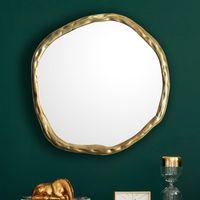 Wandspiegel FineBuy Flurspiegel Asymmetrisch 60 cm Spiegel Flur Hängespiegel – Ansicht 1