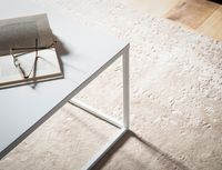 Couchtisch FineBuy Sofatisch 60 cm Weiß Metall Wohnzimmertisch Tisch Industrial – Ansicht 5