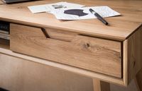 Schreibtisch FineBuy Bürotisch Eiche 120 cm Computertisch Tisch mit Schubladen – Ansicht 5