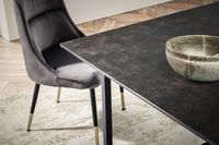 FineBuy Design Esstisch Keramik Glas 180 x 90 cm Keramiktisch Esszimmertisch – Ansicht 4