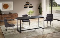 FineBuy Design Esstisch Keramik Glas 180 x 90 cm Keramiktisch Esszimmertisch – Ansicht 2