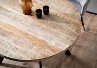 Esszimmertisch FineBuy Esstisch 120 cm Mango Holz Massiv Küchentisch Rund Modern – Ansicht 4