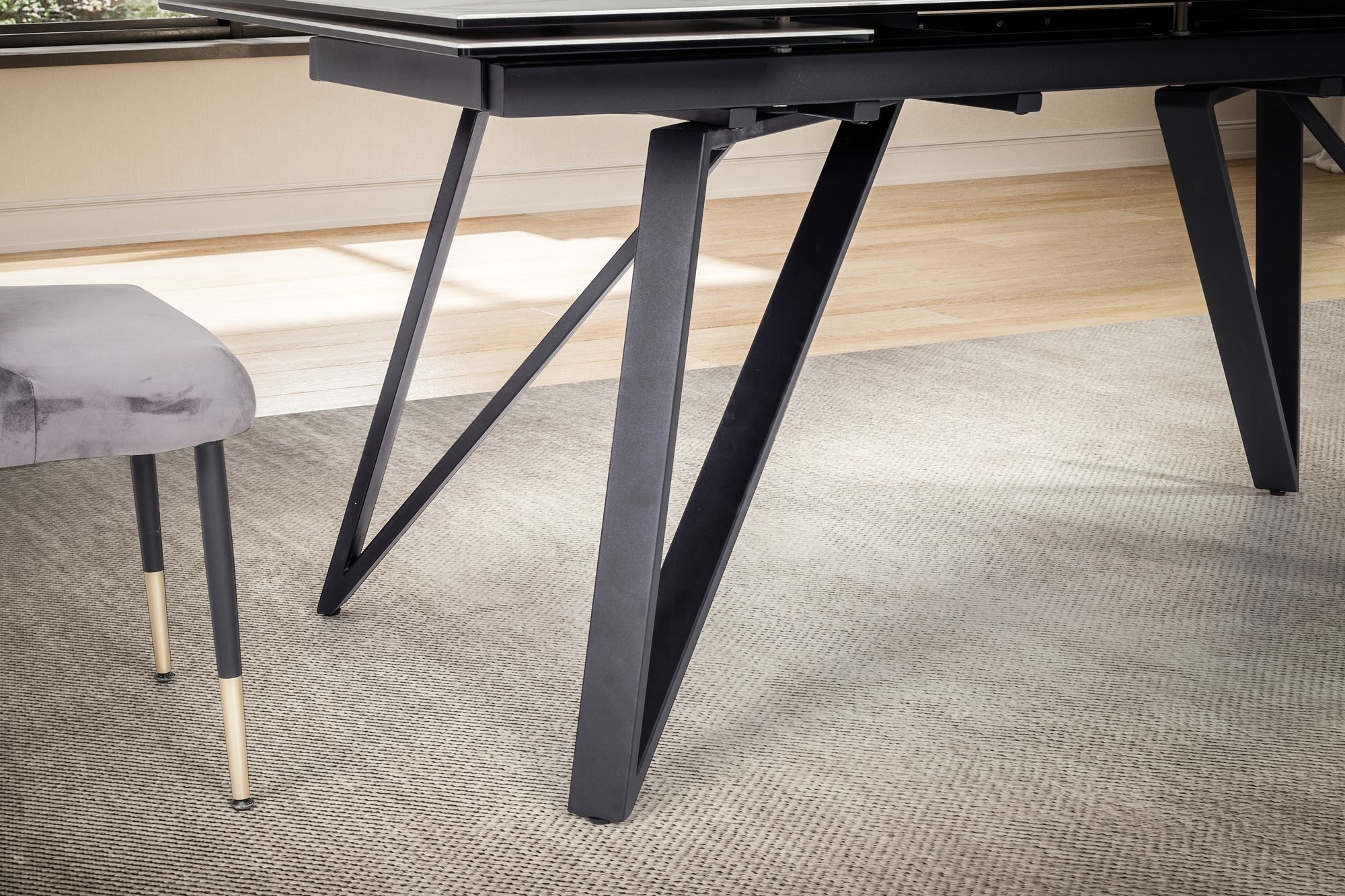 Esstisch FineBuy Esszimmertisch 180 - 260 cm Ausziehbar Keramik Keramiktisch – Ansicht 5
