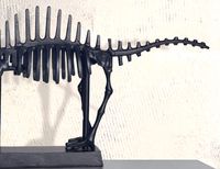 Deko T-Rex FineBuy Dino Fossil 62cm Alu Schwarz Dinosaurier Wohndeko Dekoration – Ansicht 5