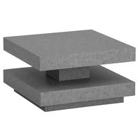 Couchtisch FineBuy 60 cm Wohnzimmertisch Sofatisch Quadratisch Klein Kaffeetisch – Ansicht 6