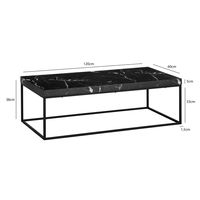 Couchtisch FineBuy Sofatisch 120 cm Wohnzimmertisch Groß Kaffeetisch Modern – Ansicht 3