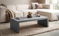 Couchtisch 110 cm Wohnzimmertisch Sofatisch Groß Kaffeetisch Rechteckig Zeitlos – Ansicht 2