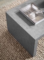 Couchtisch 110 cm Wohnzimmertisch Sofatisch Groß Kaffeetisch Rechteckig Zeitlos – Ansicht 4