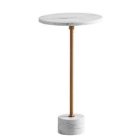 Beistelltisch FineBuy Anstelltisch Echter Marmor Ø 30 cm Wohnzimmertisch Rund – Ansicht 6