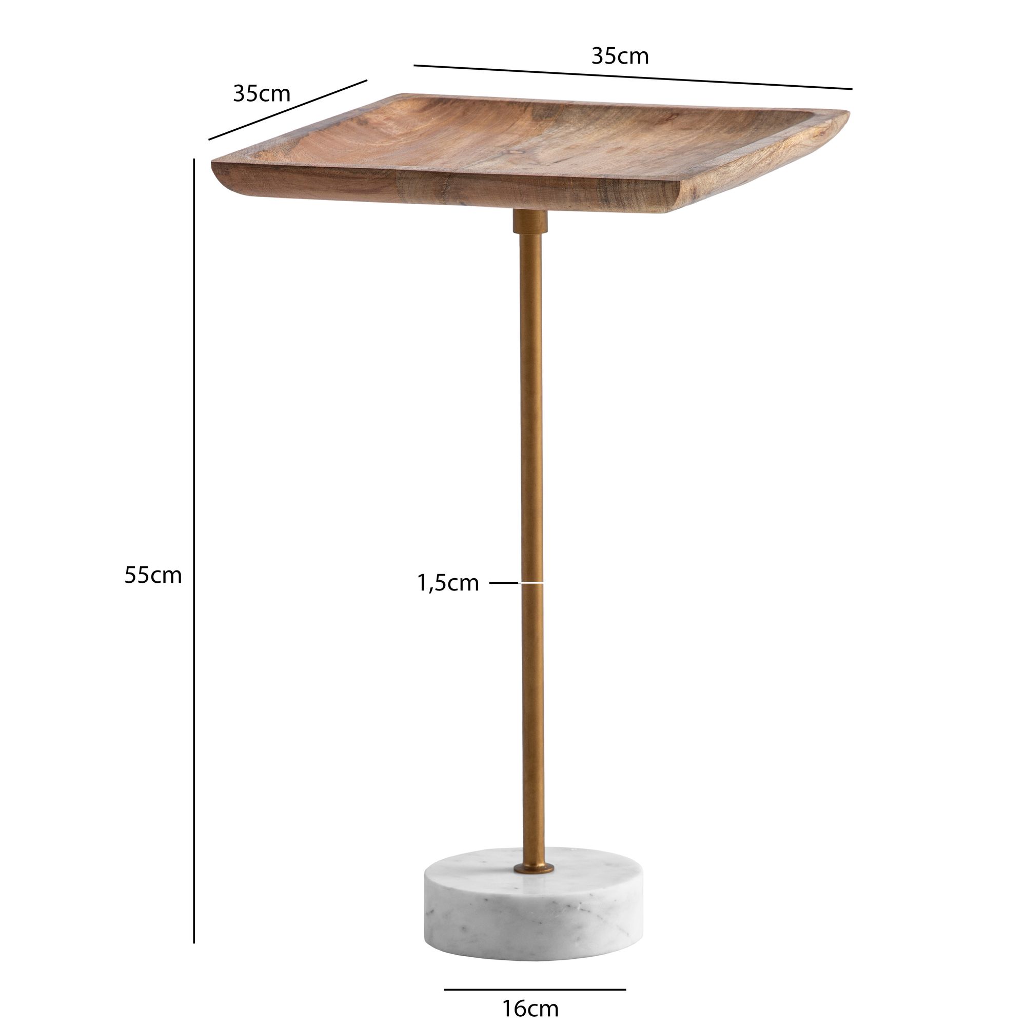 FineBuy Beistelltisch Mango Massivholz Echter Marmor 35x35x55 cm Anstelltisch, Kleiner Abstelltisch Quadratisch, Wohnzimmertisch Couch Modern, Sofatisch Hoch | Farbe: Braun FineBuy Beistelltisch Mango Massivholz Echter Marmor 35x35x55 cm Anstelltisch, Kleiner Abstelltisch Quadratisch, Wohnzimmertisch Couch Modern, Sofatisch Hoch | Farbe: Braun