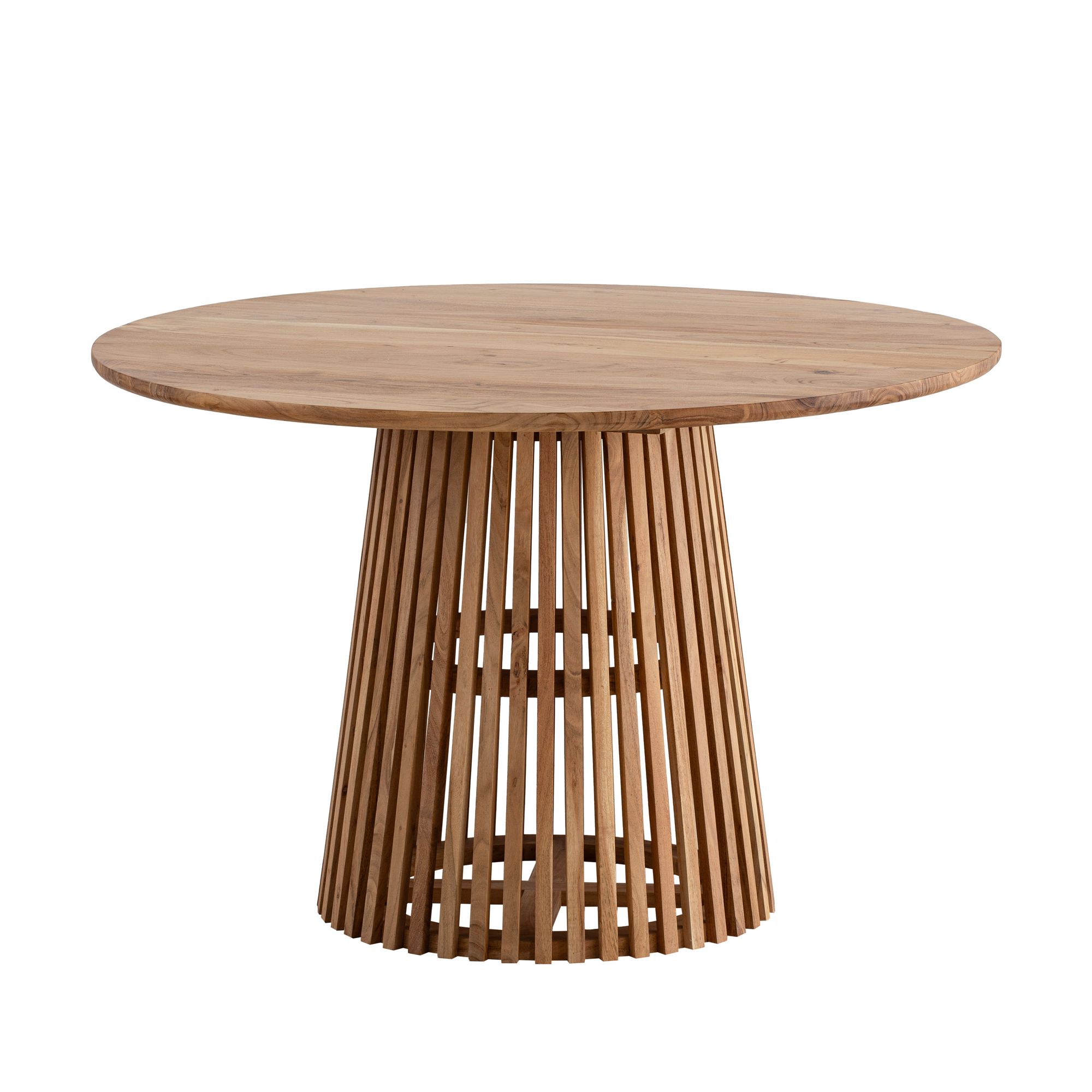 Esstisch rund Ø 120 Massivholz Natur Esszimmertisch Design Küchentisch massiv – Ansicht 6
