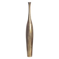 Vase FineBuy Aluminium Gold Blumenvase XXL Bodenvase Wohndeko Groß Alu Modern – Ansicht 6