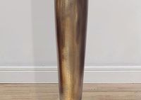 Vase FineBuy Aluminium Gold Blumenvase XXL Bodenvase Wohndeko Groß Alu Modern – Ansicht 5