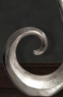 Vase 100 cm Aluminium Blumenvase Spirale Bodenvase Wohndeko Groß Dekovase Modern – Ansicht 5