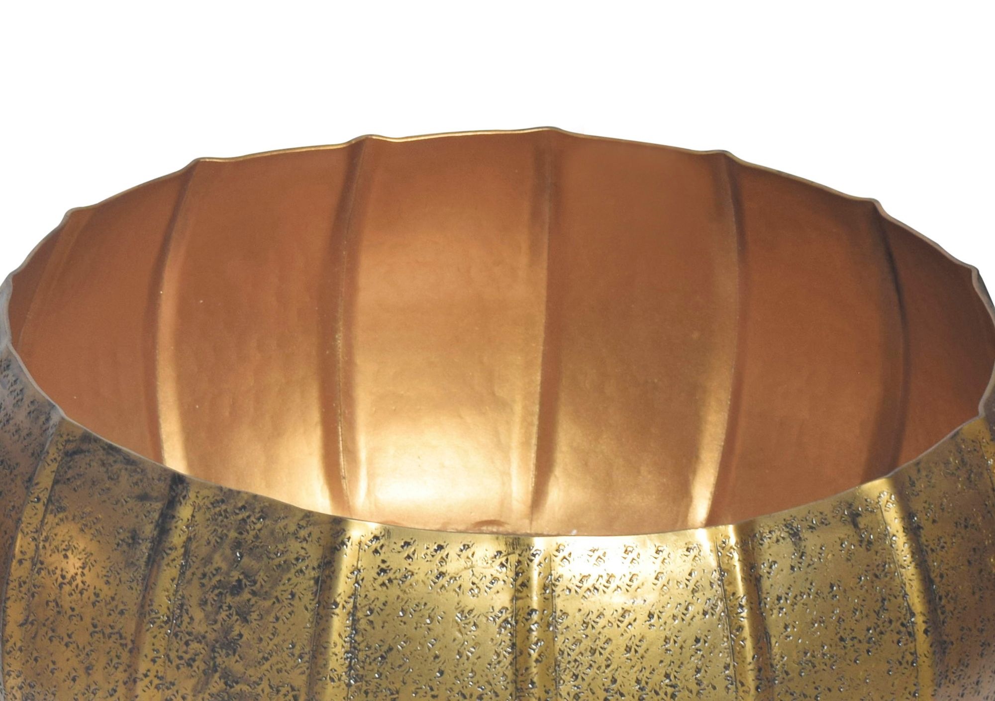 FineBuy Pflanzgefäß 2er Set Metall Pflanzkübel, Design Pflanzenkübel Aluminium Rund Indoor, Blumenkübel Pflanzschale 2-teilig Punziert | Farbe: Silber