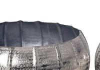 Pflanzgefäß 2er Set FineBuy Metall Schale Deko Blumentopf Rund Hammerschlag – Ansicht 5