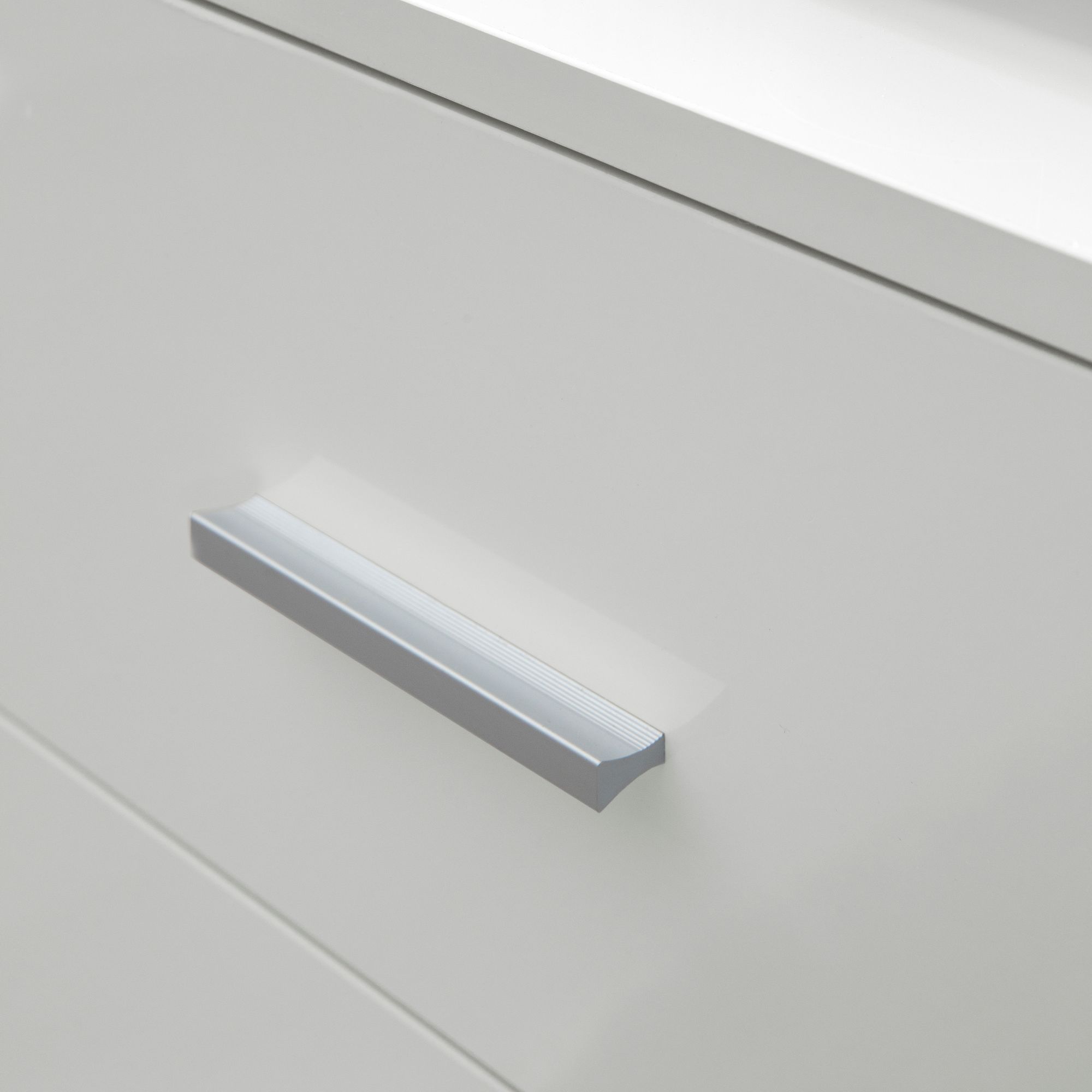 FineBuy Badschrank FB52416 Weiß 60x65,5x33 cm Midi-Schrank mit Tür & Schubladen, Kleiner Beistellschrank Matt, Badregal Schmal Freistehend Badezimmerkommode, Badmöbel Badezimmermöbel | Farbe: Weiß