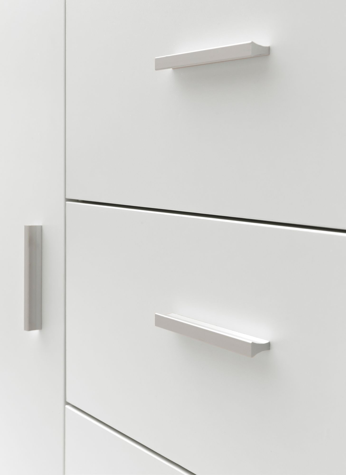 FineBuy Badschrank FB52416 Weiß 60x65,5x33 cm Midi-Schrank mit Tür & Schubladen, Kleiner Beistellschrank Matt, Badregal Schmal Freistehend Badezimmerkommode, Badmöbel Badezimmermöbel | Farbe: Weiß